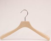aesthetic anti-slip ash wood clothes hanger,nature well polish ash wood made,non slipper avoid droping,individual packing the hanger,different hardware option